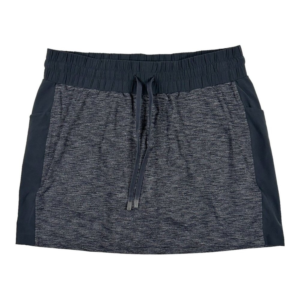 Athleta Womens M Excursion Hybrid Skort Pockets Tennis Prep Athleisure Travel